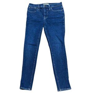 Madewell 9"‎ Mid-Rise Skinny Denim Jeans Size 28